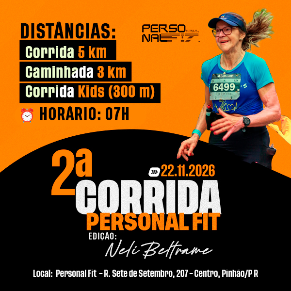 Corrida Personal Fit – Ed. Neli Beltrame