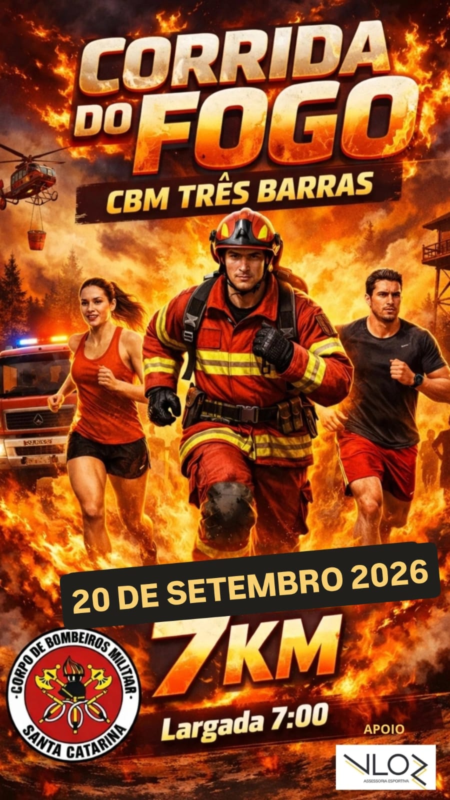 Corrida do Fogo – CBM