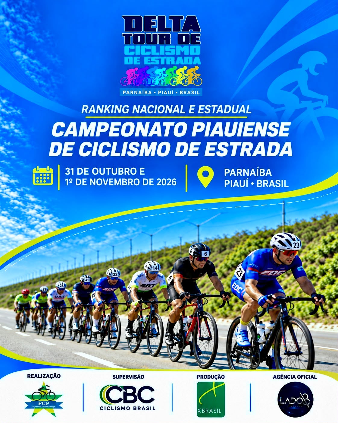 Banner Delta Tour de Ciclismo de Estrada 2026