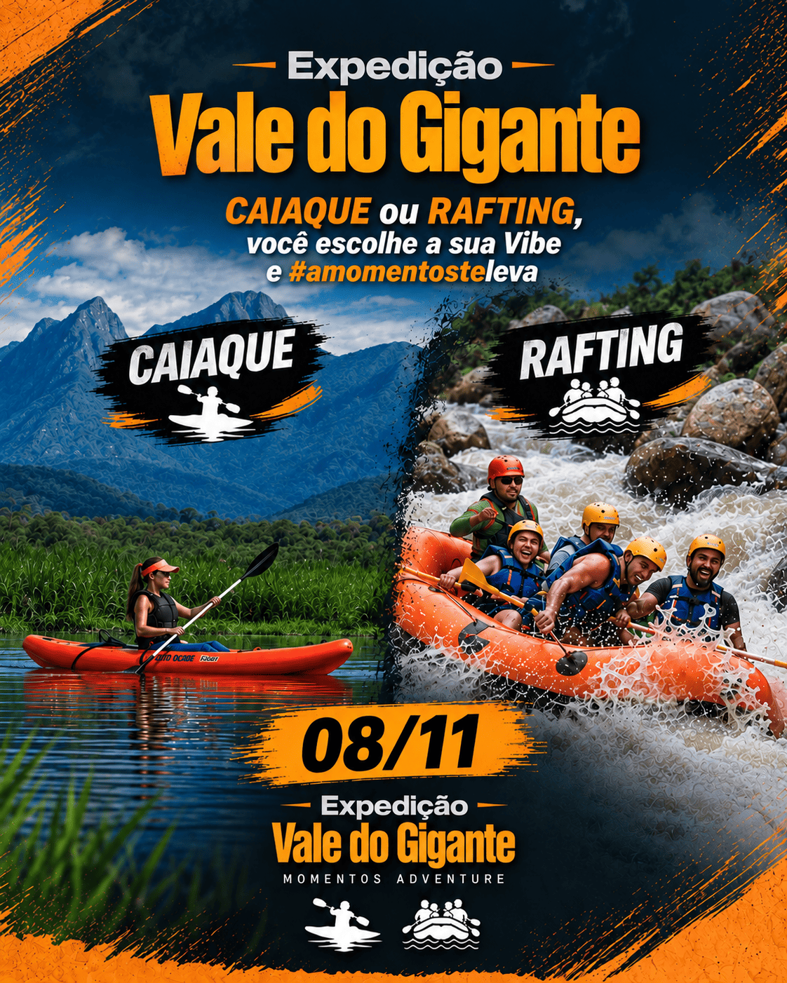 Banner Expedição Vale do Gigante 2026