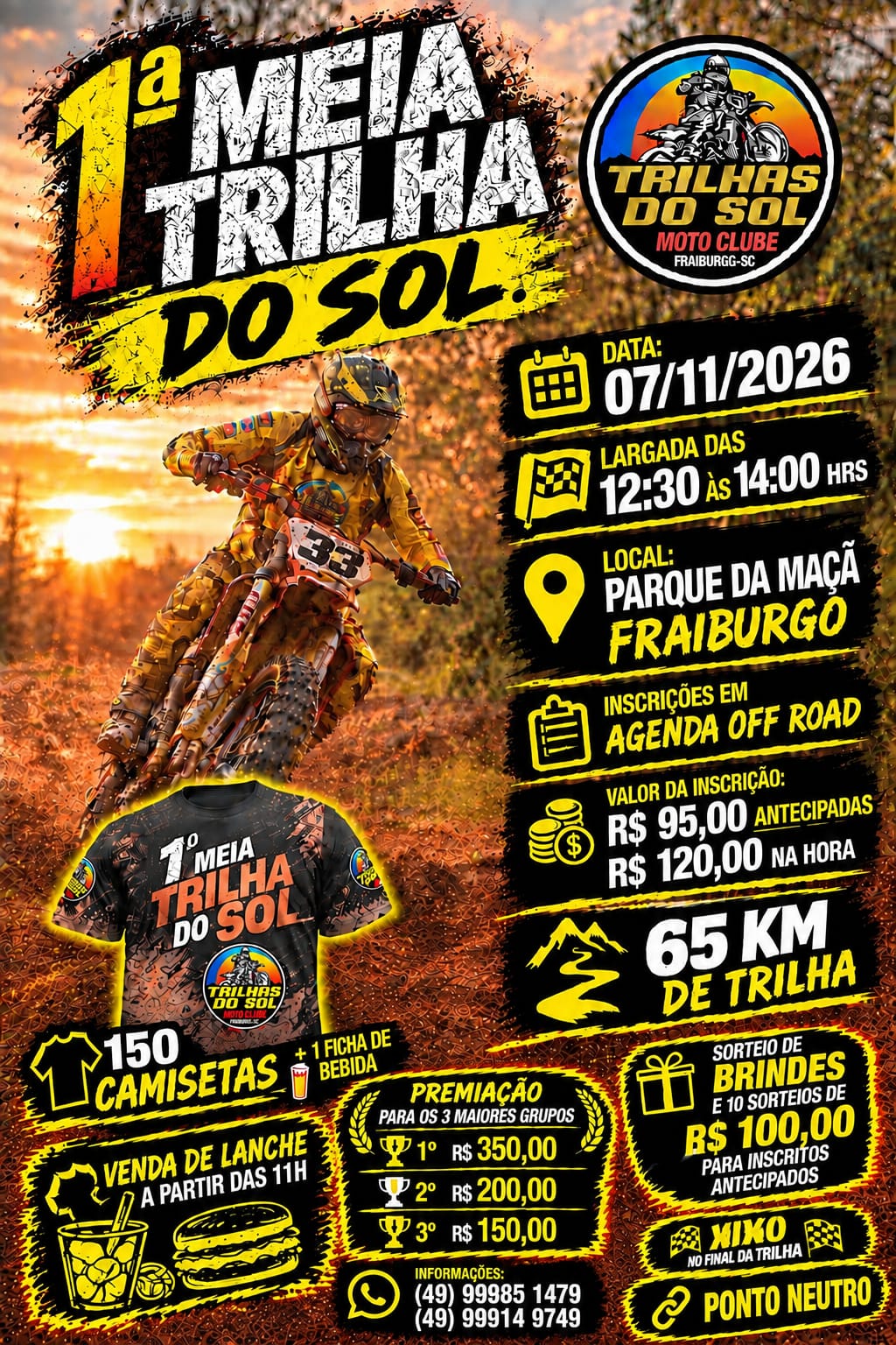 Banner 1ª Meia Trilha do Sol