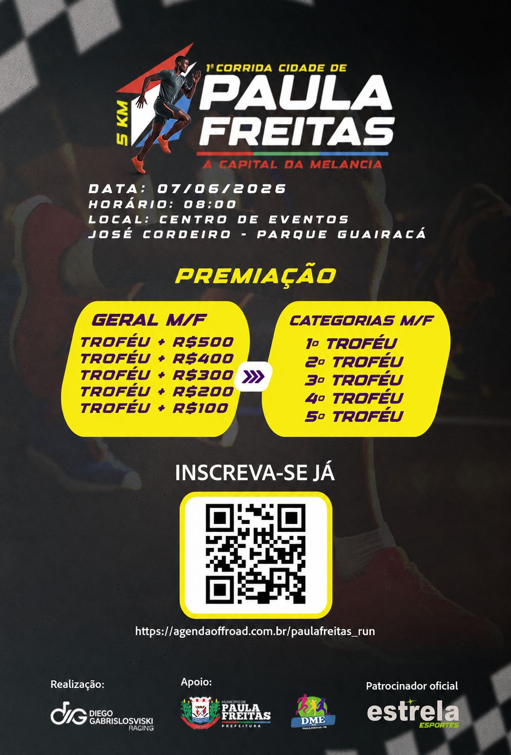 1ª Corrida Cidade de Paula Freitas