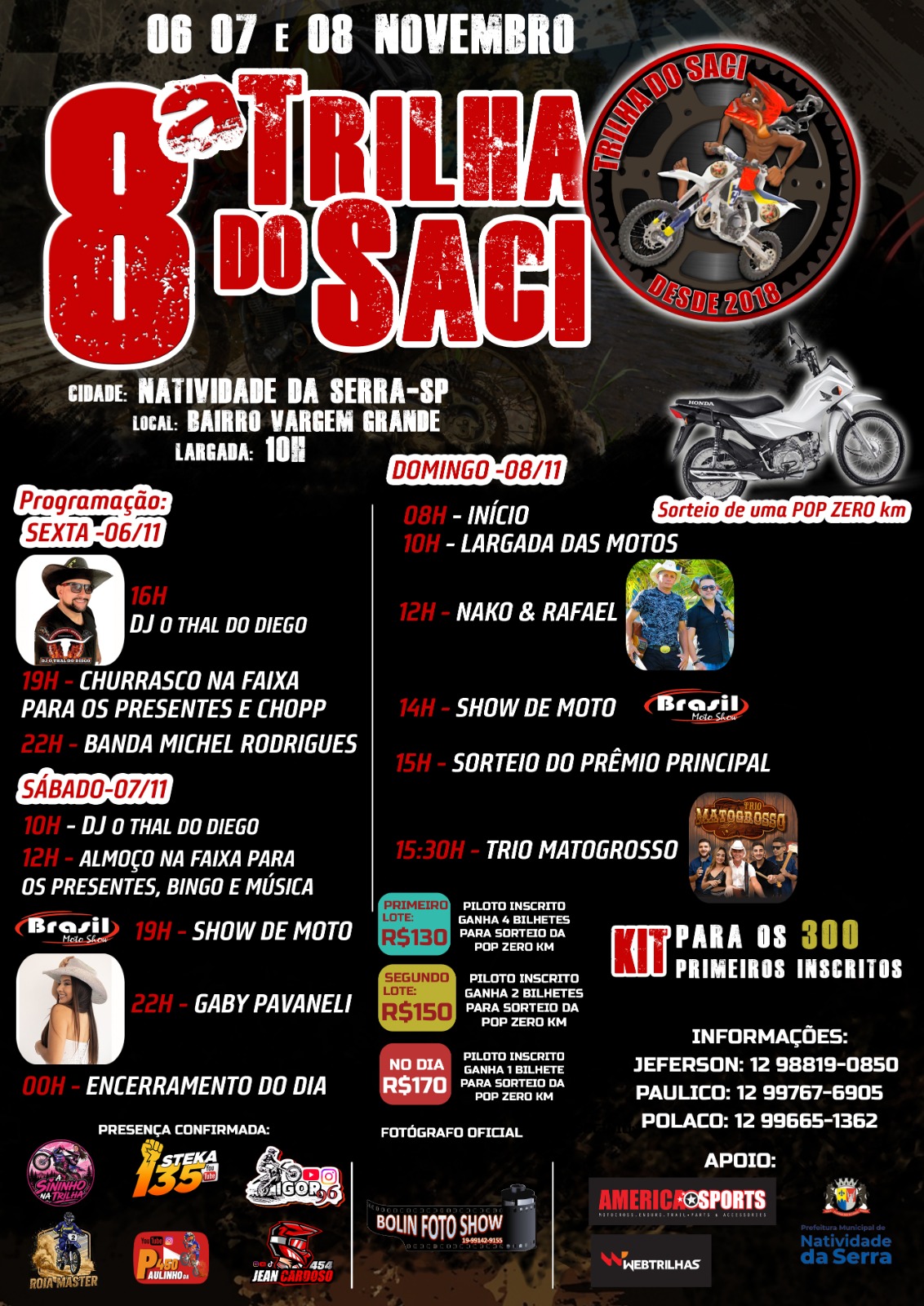 Banner 8ª Trilha do Saci