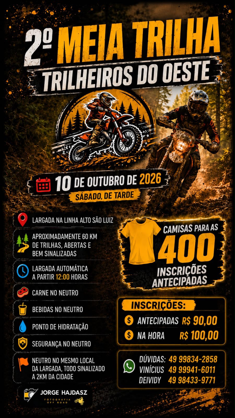 Banner 2° Meia Trilha Trilheiros Do Oeste